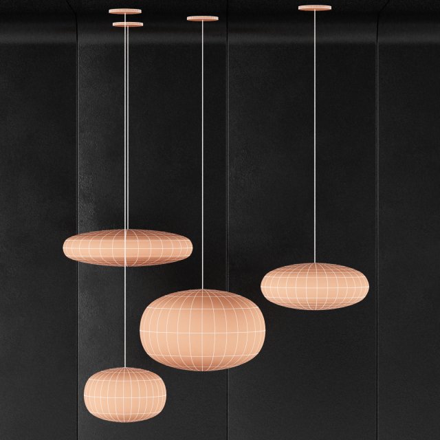 Spheremaker hanglamp set 3D-Modell .c4d .max .obj .3ds .fbx .stl .blend 