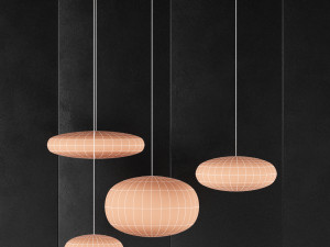 Spheremaker hanglamp set 3D-Modell