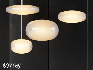 Spheremaker hanglamp set 3D-Modell