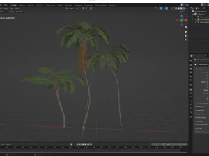New Plant High detail Sphaeropteris Lepifera02 3D Model