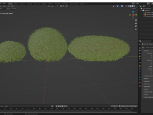 New Plant High detail Pyrrosia Lingua Hedge Sphere 3D Model