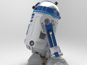 r2-d2 3D प्रिंट मॉडल