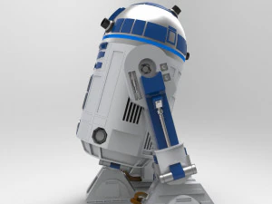 r2-d2 Modelo de impresión 3D