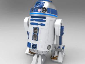 r2-d2 Modelo de impresión 3D
