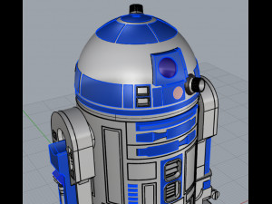 r2-d2 3D प्रिंट मॉडल