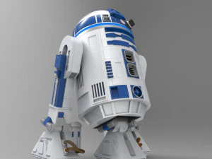 r2-d2 Modelo de impresión 3D