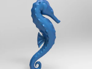 seahorse 3D Print Model
