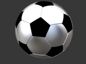 bal&oacute;n de f&uacute;tbol Modelo de impresión 3D