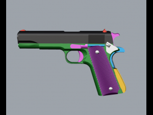 colt Model Cetak 3D