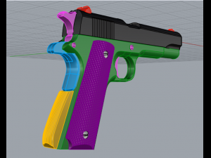 colt Model Cetak 3D