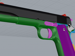 colt Model Cetak 3D