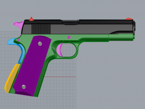 colt Model Cetak 3D