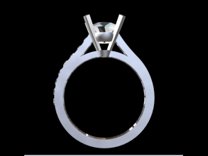 solitary ring Modèles 3D en vedette