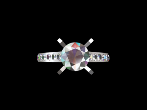 solitary ring Modèles 3D en vedette
