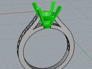 solitary ring Modèles 3D en vedette