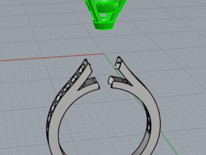solitary ring Modèles 3D en vedette