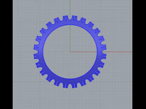 anillo Modelo de impresión 3D