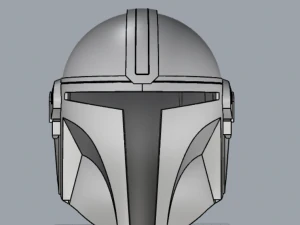 casco mandaloriano Modelo de impresión 3D