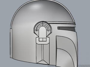 helmet mandalorian Modelo de impresión 3D