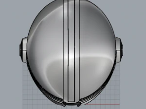 casco mandaloriano Modelo de impresión 3D