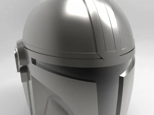 casco mandaloriano Modelo de impresión 3D