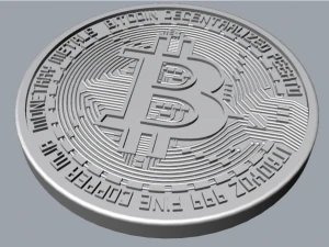 Bitcoina Model do druku 3D