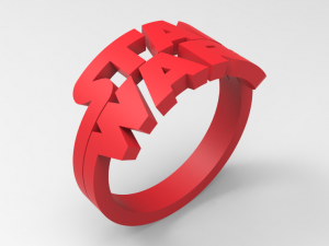 Anello STAR WARS 3D Baskı Modeli