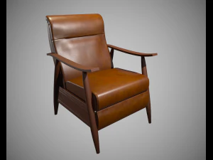 wooden chair 3d model 3D Model
