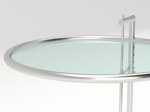 eileen gray side table Modelo 3D