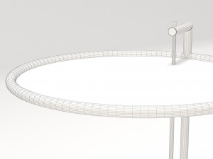 eileen gray side table Modelo 3D