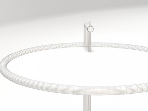 eileen gray side table Modelo 3D