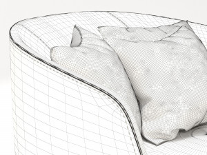 giorgetti all around 3D 모델