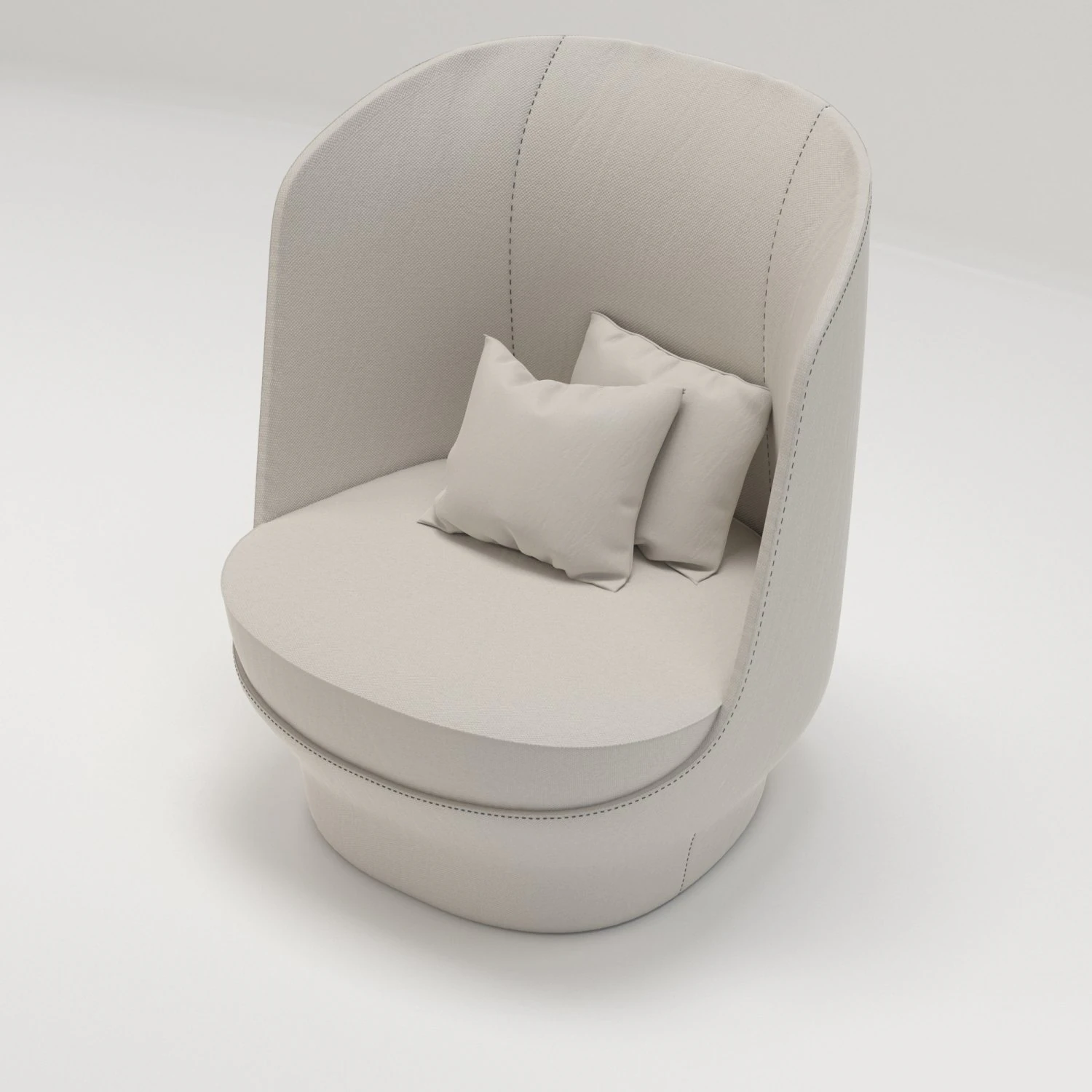 giorgetti all around 3D Model .c4d .max .obj .3ds .fbx .stl .blend