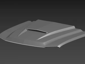 Cofano personalizzato Chevy Silverado Cayete del 2006 Modello 3D