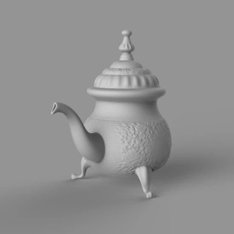 teko03 Model Cetak 3D .c4d .max .obj .3ds .fbx .stl .blend 
