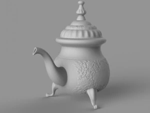 茶壶03 3D 打印模型