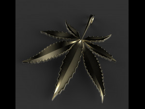 cannabis 3D Print Model