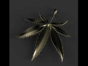 cannabis 3D Print Model