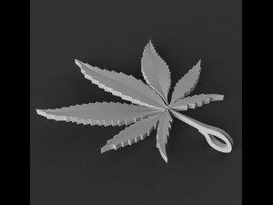 cannabis 3D Print Model