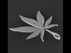 cannabis 3D Print Model