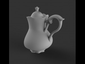 teapot02 3Dプリントモデル