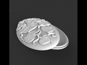 casket 3D Print Model