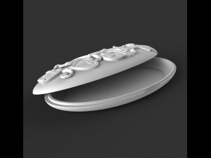 casket 3D Print Model
