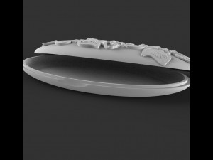 casket 3D Print Model