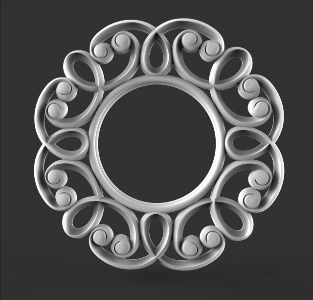 frame 3D Baskı Modeli .c4d .max .obj .3ds .fbx .stl .blend 