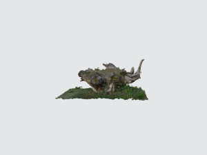 tree root individually 3D 모델