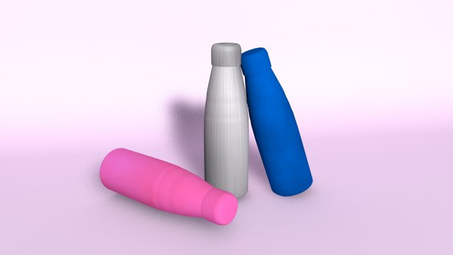 sport bottle Modelo 3D .c4d .max .obj .3ds .fbx .stl .blend 