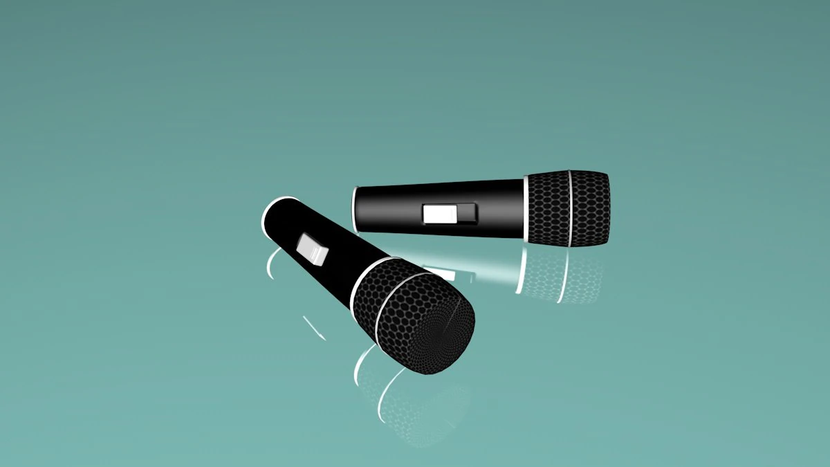 microphone 3D Model .c4d .max .obj .3ds .fbx .stl .blend 