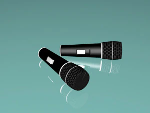 माइक्रोफ़ोन 3D मॉडल