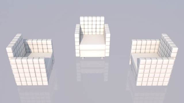 sofa Modèle 3D .c4d .max .obj .3ds .fbx .stl .blend 